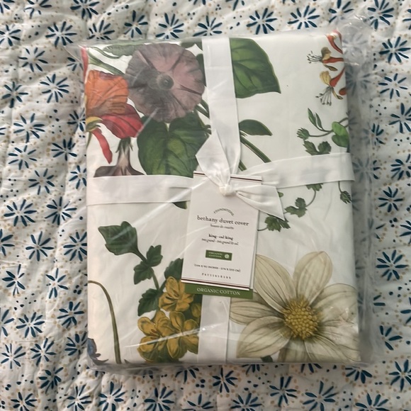 Pottery Barn Bedding King Potter Barn Bethany Duvet Cover Poshmark